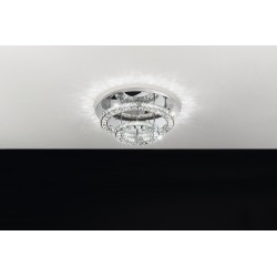 EGLO TONERIA 39003 – plafonnier chrome – Ø 550 mm