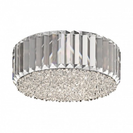 Plafonnier ZUMA LINE PRINCE argenté – 5 sources G9 – C0360-05B-F4AC
