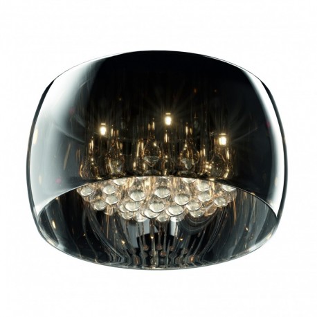 Plafonnier ZUMA LINE CRYSTAL chrome – 5 sources G9 – C0076-05L-F4FZ