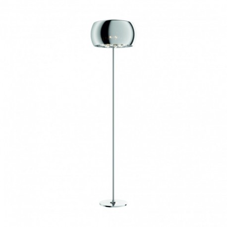 Lampadaire ZUMA LINE CRYSTAL argenté / transparent – 4 sources G9 – F0076-04A-F4FZ