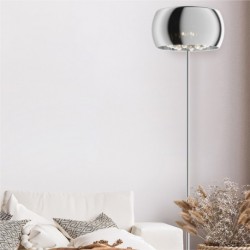 Lampadaire ZUMA LINE CRYSTAL argenté / transparent – 4 sources G9 – F0076-04A-F4FZ