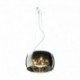 Suspension ZUMA LINE CRYSTAL chrome – 5 sources G9 – P0076-05L-F4FZ