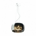 Suspension ZUMA LINE CRYSTAL chrome – 5 sources G9 – P0076-05L-F4FZ