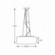 Suspension ZUMA LINE CRYSTAL chrome – 6 sources G9 – P0076-06X-F4FZ