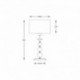 Lampe de table ZUMA LINE REA II noir – 1 source E27 – RLT93163-1B