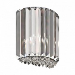 Applique murale ZUMA LINE PRINCE argenté – 1 source G9 – W0360-01A-B5AC