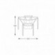 Applique murale ZUMA LINE AMEDEO doré / transparent – 2 sources E14 – 17106/2W-GLD