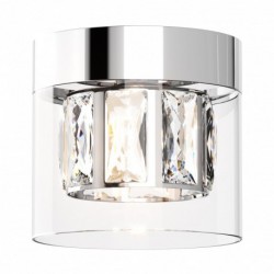 Plafonnier ZUMA LINE GEM chrome – 1 source G9 – C0389-01A-F4AC
