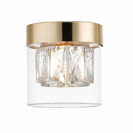 Plafonnier ZUMA LINE GEM doré French Gold – 1 source G9 – C0389-01A-F7AC