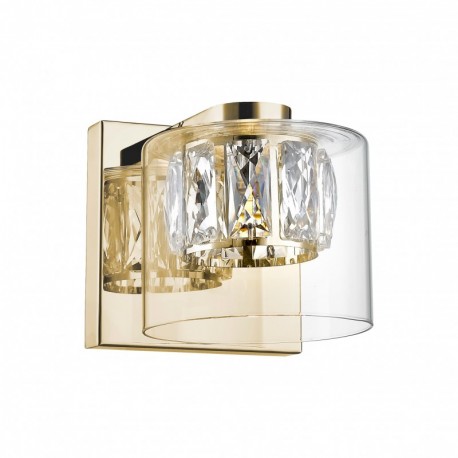 Applique murale ZUMA LINE GEM doré French Gold – LED intégrée – W0389-01A-F7AC