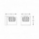 Applique murale ZUMA LINE GEM doré French Gold – LED intégrée – W0389-01A-F7AC