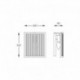 Applique murale ZUMA LINE SERGIO doré – 1 source E14 – W0528-01A-V6AC