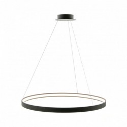 Suspension ZUMA LINE CIRCLE noir – LED intégrée – LA0721/1 - BK