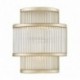 Applique murale ZUMA LINE SERGIO doré mat – 2 sources G9 – W0528-02B-V6AC
