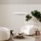 Suspension ZUMA LINE CIRCLE blanc – LED intégrée – LA0716/1 - WH