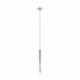 Suspension ZUMA LINE ONE chrome – LED intégrée – P0461-01E-F4F4
