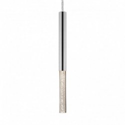 Suspension ZUMA LINE ONE chrome – LED intégrée – P0461-01E-F4F4