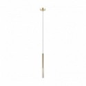Suspension ZUMA LINE ONE doré French Gold / transparent – LED intégrée – P0461-01E-F7F7