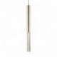 Suspension ZUMA LINE ONE doré French Gold / transparent – LED intégrée – P0461-01E-F7F7