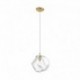 Suspension ZUMA LINE ROCK doré / transparent – 1 source E27 – P0488-01B-U8AC