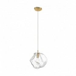 Suspension ZUMA LINE ROCK doré / transparent – 1 source E27 – P0488-01B-U8AC