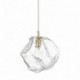 Suspension ZUMA LINE ROCK doré / transparent – 1 source E27 – P0488-01B-U8AC