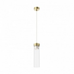 Suspension ZUMA LINE GEM bronze antique – 1 source G9 – P0389-01D-0FD2
