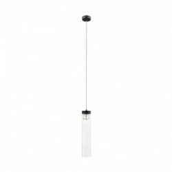 Suspension ZUMA LINE GEM noir mat – 1 source G9 – P0389-01D-P7AC