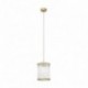 Suspension ZUMA LINE SERGIO doré mat – 1 source E14 – P0528-01F-V6AC