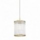 Suspension ZUMA LINE SERGIO doré mat – 1 source E14 – P0528-01F-V6AC