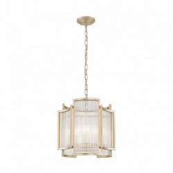 Suspension ZUMA LINE SERGIO doré – 3 sources E14 – P0528-03A-V6AC