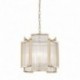 Suspension ZUMA LINE SERGIO doré – 3 sources E14 – P0528-03A-V6AC
