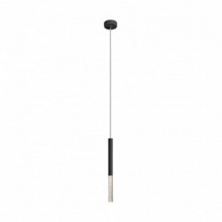 Suspension ZUMA LINE ONE noir mat – LED intégrée – P0461-01E-P7P7