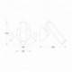 Applique murale ZUMA LINE LOYA blanc mat – LED intégrée – W0461-01A-S8S8
