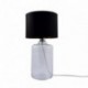 Lampe de table ZUMA LINE SAMASUN transparent / noir / doré – 1 source E27 – 5502BKGO