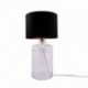 Lampe de table ZUMA LINE SAMASUN transparent / noir / doré – 1 source E27 – 5502BKGO