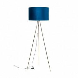 Lampadaire ZUMA LINE INGA bleu / doré – 1 source E27 – H06-GD-BL