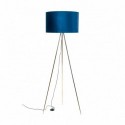 Lampadaire ZUMA LINE INGA bleu / doré – 1 source E27 – H06-GD-BL
