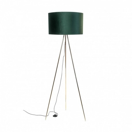 Lampadaire ZUMA LINE INGA vert / doré – 1 source E27 – H06-GD-GR