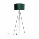 Lampadaire ZUMA LINE INGA vert / doré – 1 source E27 – H06-GD-GR