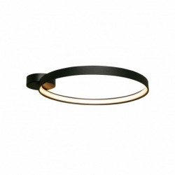 Plafonnier ZUMA LINE CIRCLE noir mat – LED intégrée – LA0770