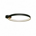 Plafonnier ZUMA LINE CIRCLE noir mat – LED intégrée – LA0770