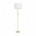 Lampadaire ZUMA LINE REA doré / blanc – 1 source E27 – RLL93163-1GW