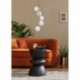 Suspension ZUMA LINE ALI noir / doré – 5 sources G9 – 5648