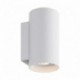 Applique murale ZUMA LINE SANDY WL blanc – 2 sources GU10 – 92695-N