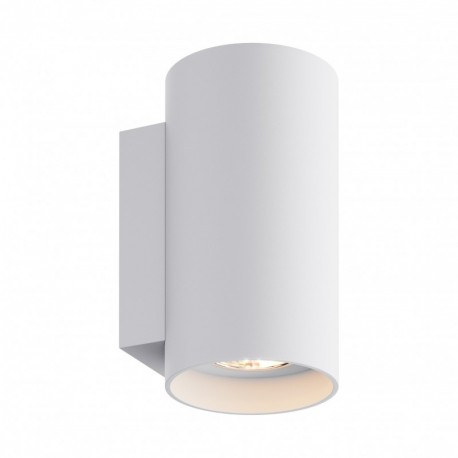 Applique murale ZUMA LINE SANDY WL blanc – 2 sources GU10 – 92695-N