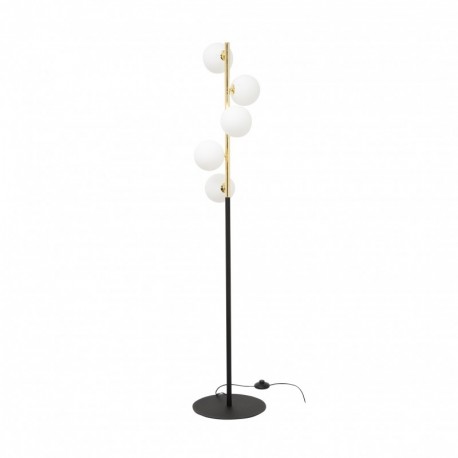 Lampadaire ZUMA LINE ALI noir / doré – 5 sources G9 – 5649