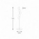 Lampadaire ZUMA LINE ALI noir / doré – 5 sources G9 – 5649
