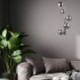 Suspension ZUMA LINE LUNA noir / doré – 5 sources G9 – 5661