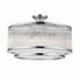 Plafonnier ZUMA LINE SERGIO chromé / transparent – 6 sources E14 – C0528-06H-F4AC